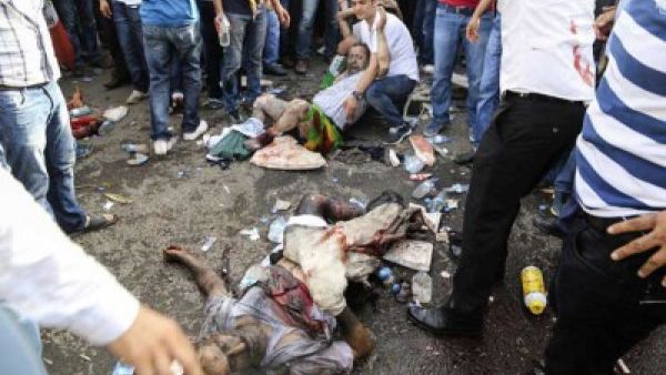 موقع الانفجار في مدينة ديار بكر
