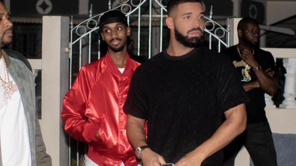 Drake recently spoke about Adonis to NBA star LeBron James (Source: champagnepapi / Instagram ) 