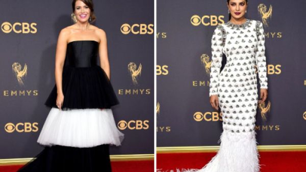 أجمل فساتين جوائز حفل الـ Emmy على السجادة الحمراء لعام 2017