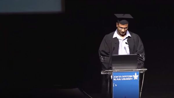 Egyptian American Haisam Hassanein said his experience in Tel Aviv made him rethink Arab perceptions of Israelis. (YouTube)