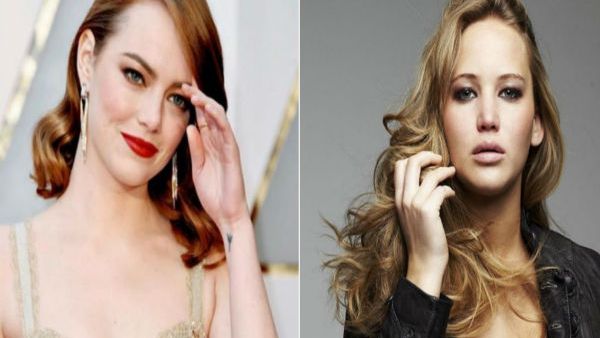 جنيفر لورانس وإيما ستون (instagram.com)