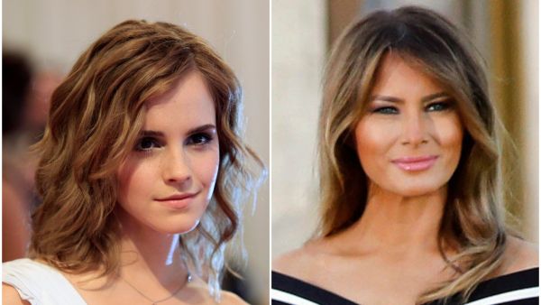 ايما واتسون وميلانيا ترامب