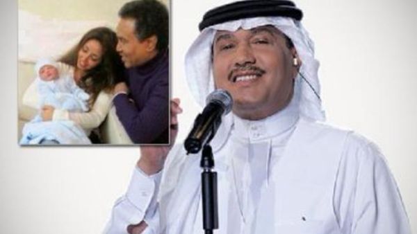 Mohammad Abdo with wife and newborn baby boy