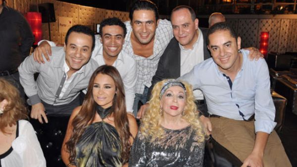 Sabah during dinner for "Al Shahrourah"