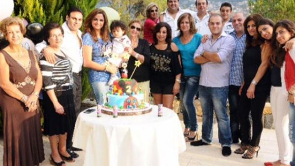 باسكال مشعلاني تحتفل بميلاد ابنها