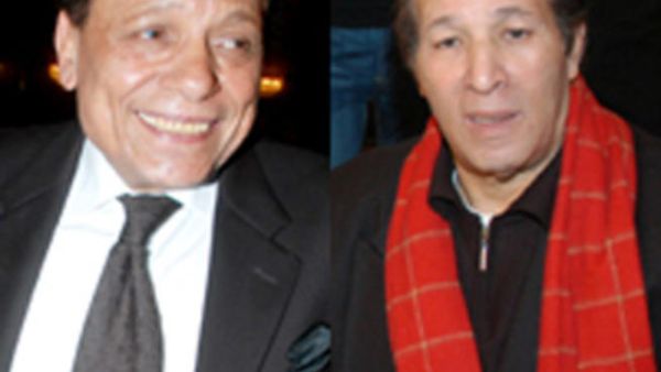 Adel Imam and Saeed Saleh