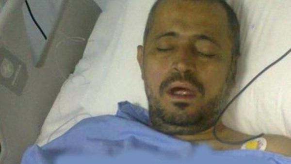 صورة للوسوف على سرير المرض (نقلا عن موقع النشرة)