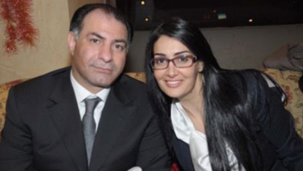 Ghada Abdel Raziq (R) settles down into wedded bliss as half of a 'happily married' couple