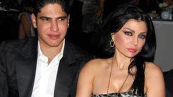 Haifa Wahbi and Ahmad Abu Hashima