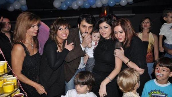 تيم حسن و ديما بياعة في مناسبة عائلية