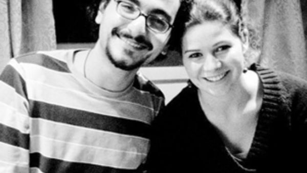 Yusra Al Lawzi and her husband