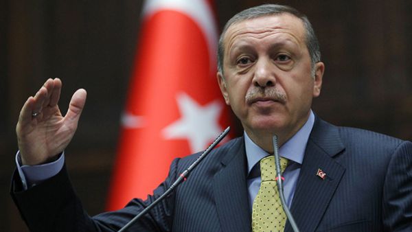 Turkey's President Recep Tayyip Erdogan answered reporters' questions on Russia, the status of a US-backed train-and-equip program, and recent events in Turkey. (AFP/File) Turkey's President Recep Tayyip Erdogan answered reporters' questions on Russia, the status of a US-backed train-and-equip program, and recent events in Turkey. (AFP/File)