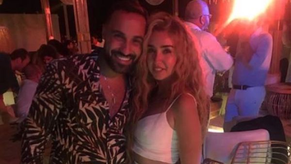 أحمد فهمي وخطيبته هنا الزاهد