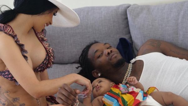 they share a 9 month old daughter (Source: iamcardib / Instagram )