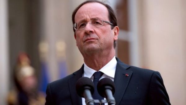 الرئيس الفرنسي فرنسوا هولاند