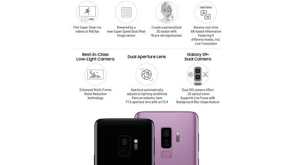 The Galaxy S9 is built for the way we use our smartphones today.