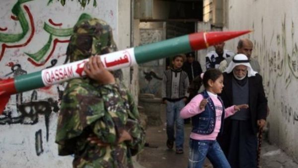 Palestinian fighters