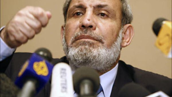 دعا الزهار منظمة التحرير إلى التوافق على برنامج المقاومة