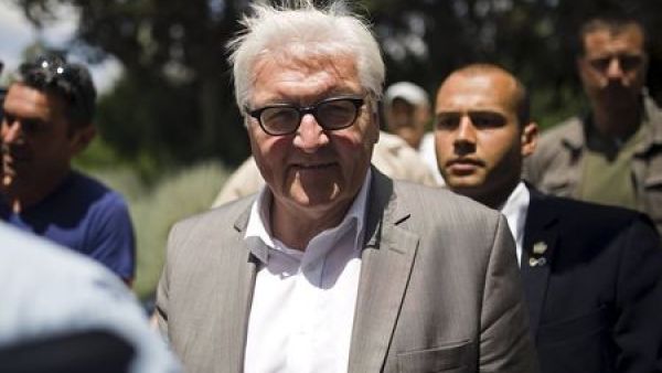 شتاينماير: فتح حدود غزة مرتبط بوقف إطلاق الصواريخ 
