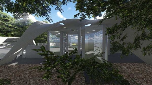 منزل مصمم بطابعة ثلاثية الأبعاد في هولندا منزل مصمم بطابعة ثلاثية الأبعاد في هولندا