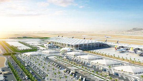 مطار الأمير محمد بن عبدالعزيز الدولي الجديد في المدينة المنورة