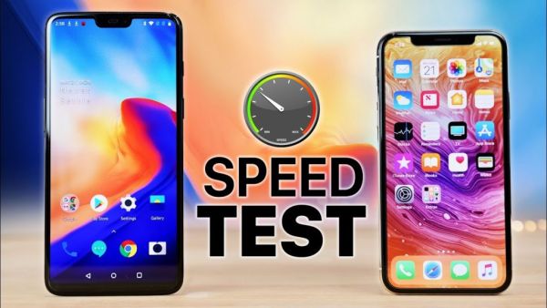 هاتف OnePlus 6T يواجه iPhone XS Max في اختبار السرعة