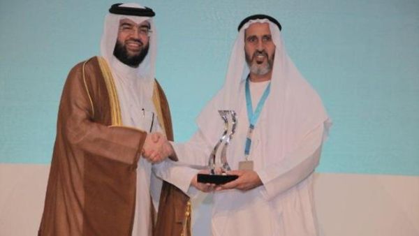 Saeed Fadel Al Mazrooei, CEO and president of EMAL at the GAC award ceremony