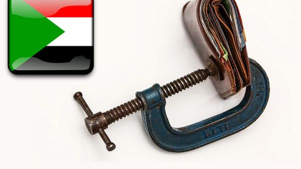 يبلغ السعر الرسمي للجنيه السوداني 6.8 جنيه للدولار