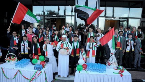 خلال الاحتفال باليوم الوطني 47 لدولة الإمارات العربية المتحدة