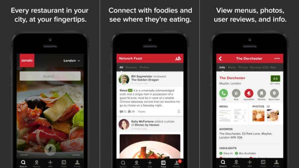Zomato  تطبيق جديد للحصول على عروض المطاعم في أبوظبي ودبي
