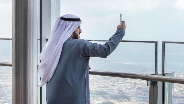  أعلى صالة طعام بالعالم في برج خليفة

