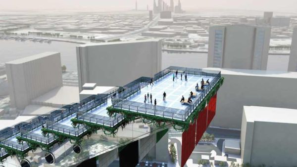 المشروع الجديد يعد معلماً سياحياً جديداً للإمارة بتصميمه المبتكر والمتميز، المشروع الجديد يعد معلماً سياحياً جديداً للإمارة بتصميمه المبتكر والمتميز،