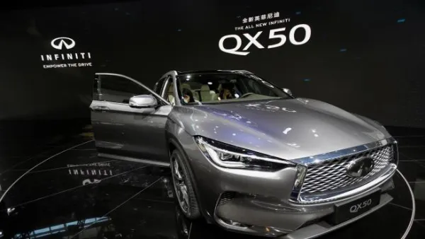 الظهور الأوّل لإنفينيتي QX50 المُصنّعة في الصين