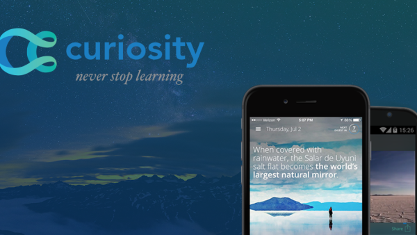 التطبيق الذي يطلق عليه اسم «Curiosity» يزودك بكل ما تريد معرفته عن أي موضوع، تاريخياً، اجتماعياً، دينياً، سياسياً