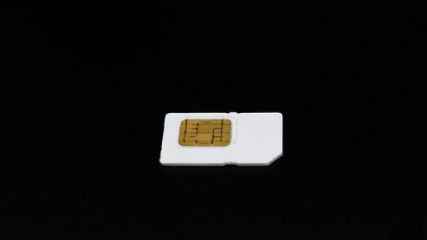 بعد الهاتف بصمة الإصبع على بطاقة Sim