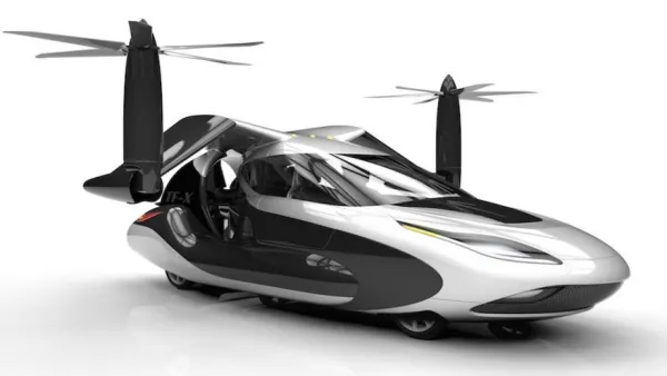 حولت شركة Terrafugia جل اهتمامها إلى نموذجها الأحدث TF-X، والتي تعتبر سيارة هجينة، ويمكنها وبحسب الشركة الإقلاع بشكل عمودي والطيران والهبوط على الأرض بشكل مستقل