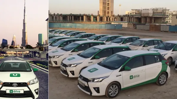 تبلغ تكلفة استئجار السيارة وفق النظام الجديد 50 فلساً في الدقيقة أو 30 درهماً في الساعة