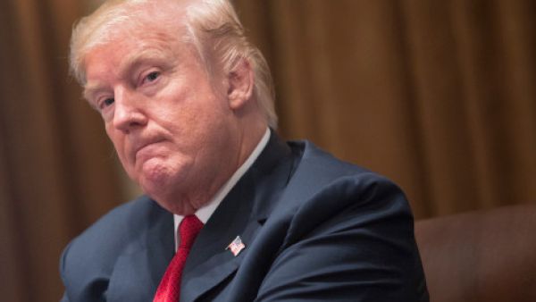 U.S. President Donald Trump in reflective mood (AFP/File Photo)