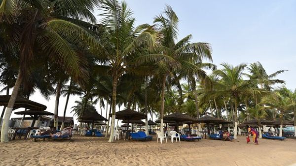 The beach near Grand-Bassam. (AFP/Sia Kambou)