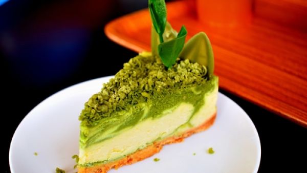 كيكة الشاي الأخضر