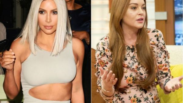 ليندسي لوهان وكيم كاردشيان (celebsnow.co.uk)