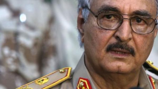 General Khalifa Haftar had been loyal to Gaddafi, but defected in 2011 to oppose the Libyan leader. (AFP/File)