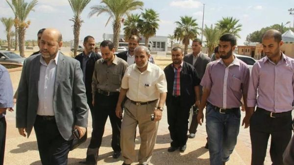 الوفد برئاسة موسى أبو مرزوق وصل القاهرة السبت الماضي ـ أرشيف