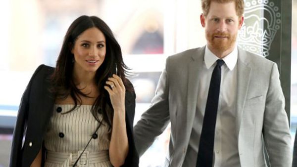 Harry and Meghan will tie the knot at St. George's Chapel on May 19 (Source: YUI MOK / POOL / AFP) 