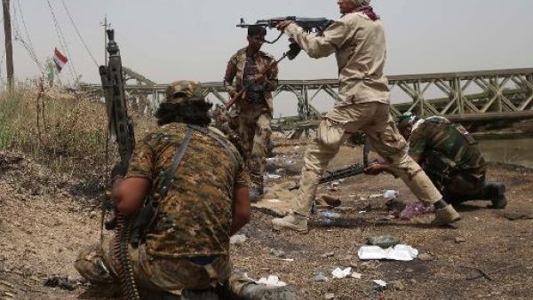 مسلحون من قوات الحشد الشعبي