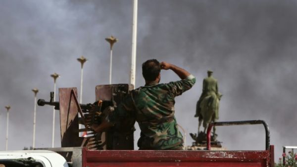 جندي سوري في مدينة الحسكة
