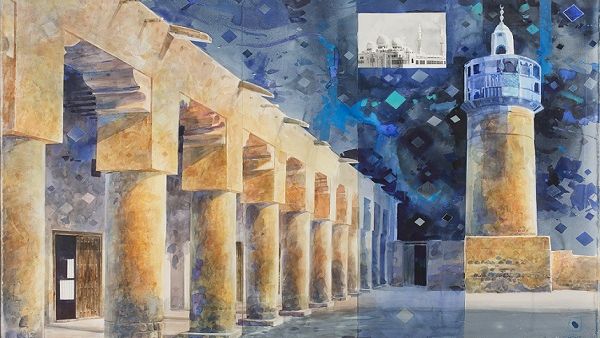 Paintings pictures for the artist Abdulqader Al Rais.