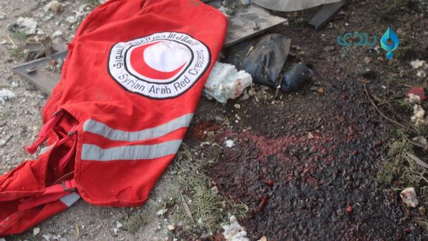 قتل 12 شخصا على الأقل بقصف لقافلة مساعدات إنسانية