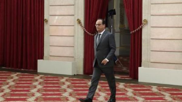 الرئيس الفرنسي فرانسوا أولوند