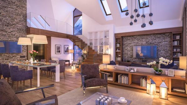 الاستعانة بالديكورات الخشبية مع مراعاة النمط في التصميم

